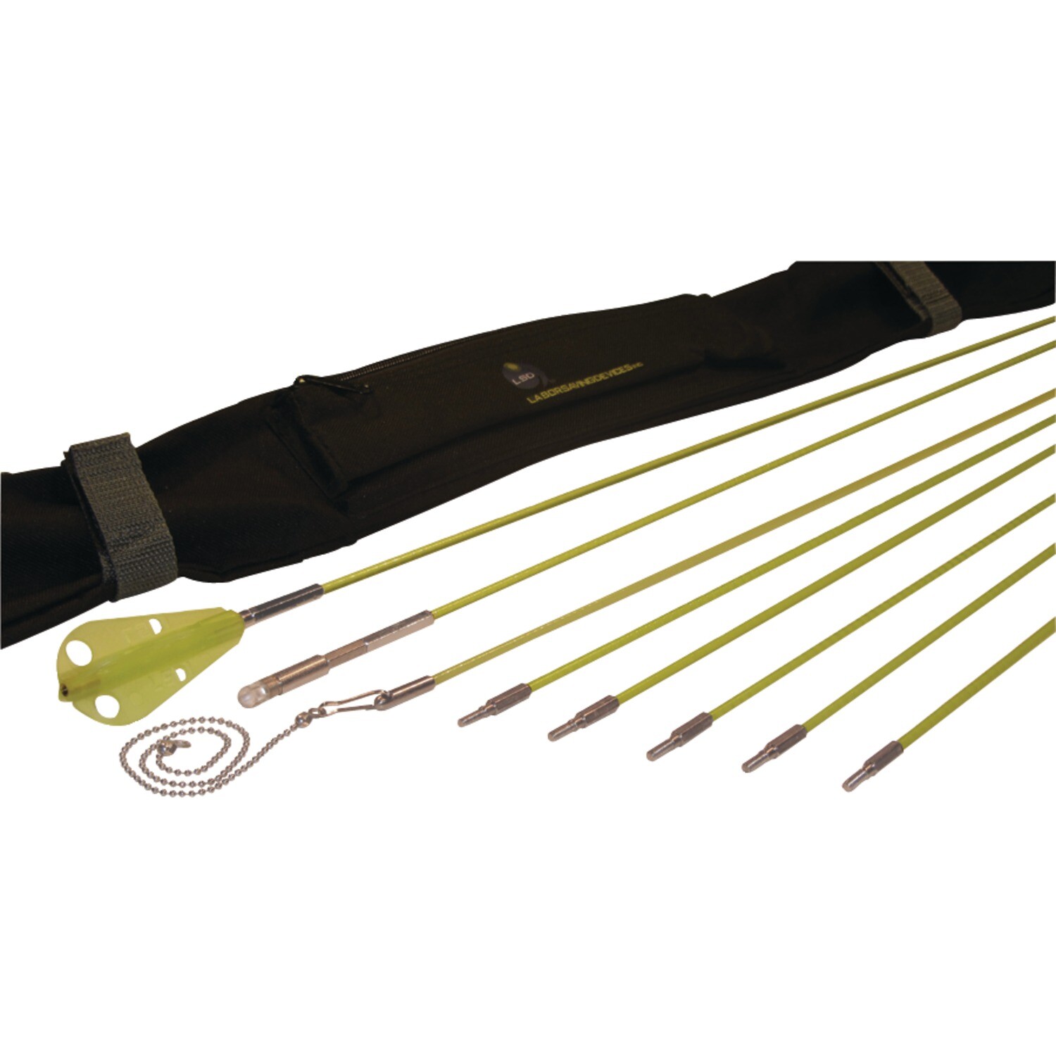 LABOR SAVING DEVICES 81-600 24-Ft. Creep-Zit Compact FiberFuse Wire-Running...