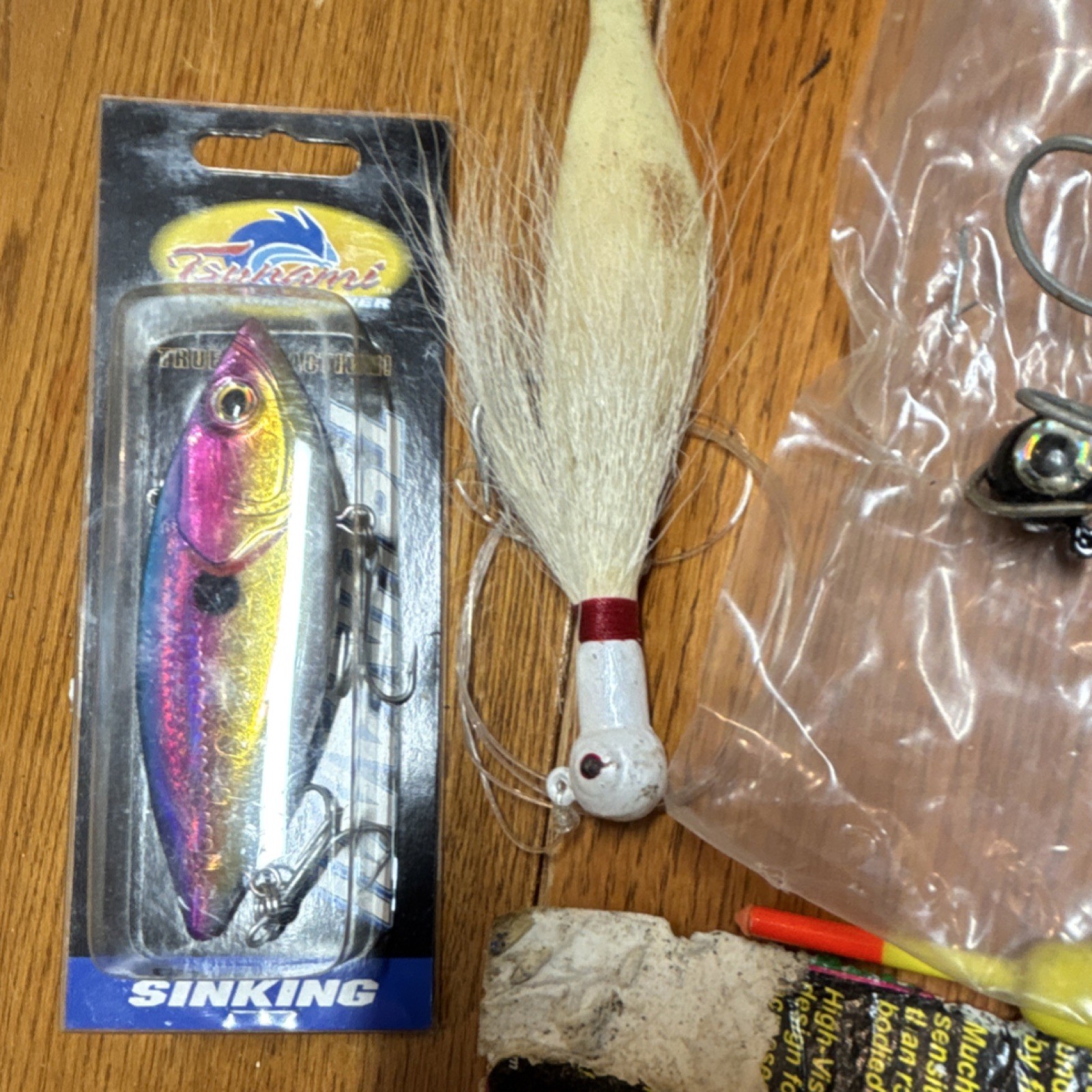 Sea Striker, Tsunami, Owner, Clarkspoon Jig, Soft Plastics, Spinner Mixed Lot #4