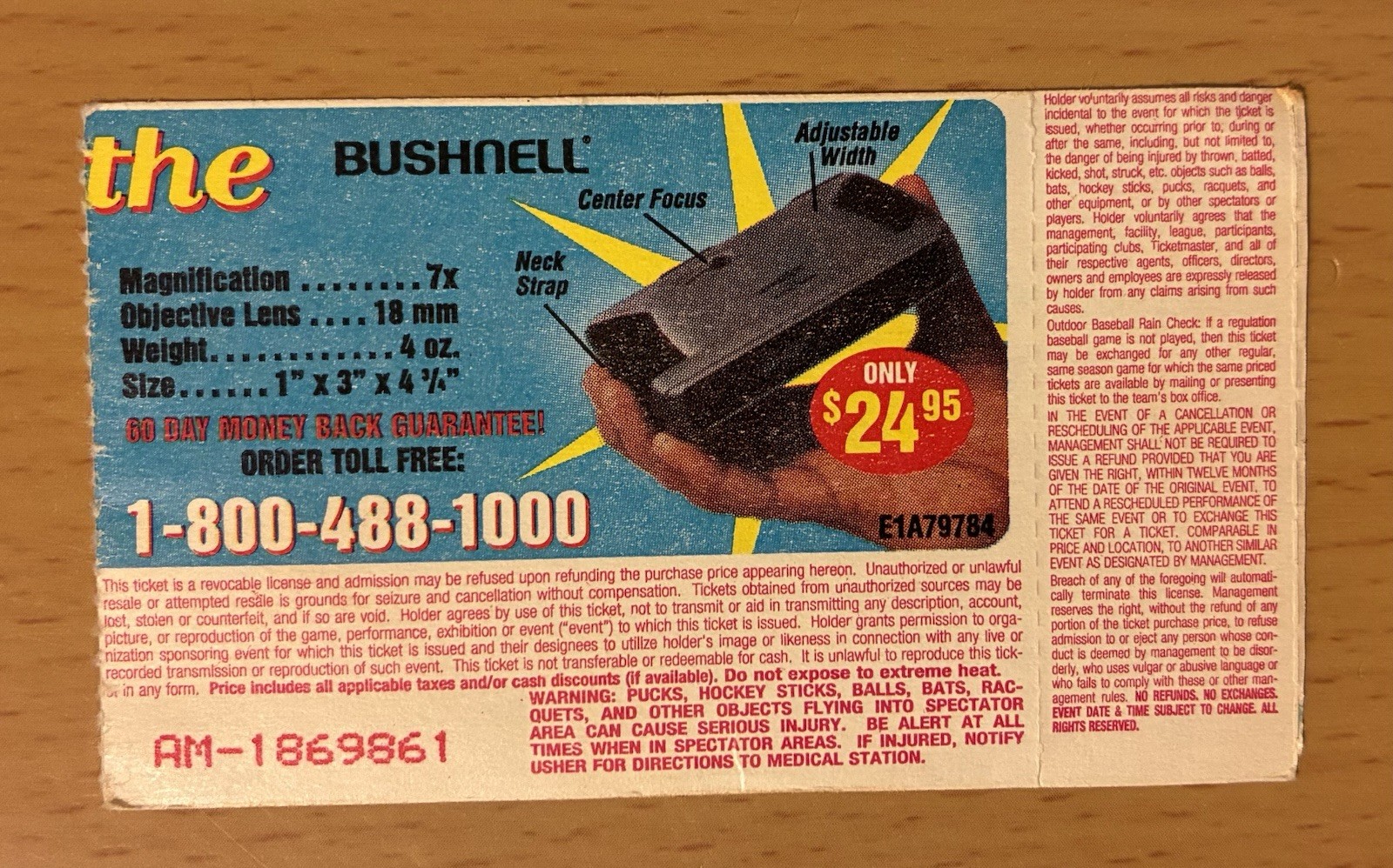 2000 POISON / CINDERELLA / DOKKEN / SLAUGHTER DALLAS CONCERT TICKET STUB