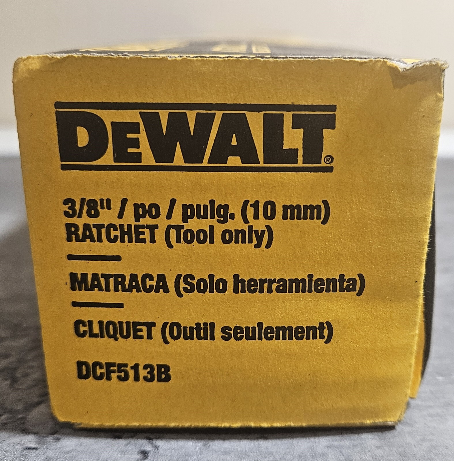 DEWALT ATOMIC COMPACT SERIES 20V MAX Brushless 3/8'' Ratchet DCF513B (Tool Only)