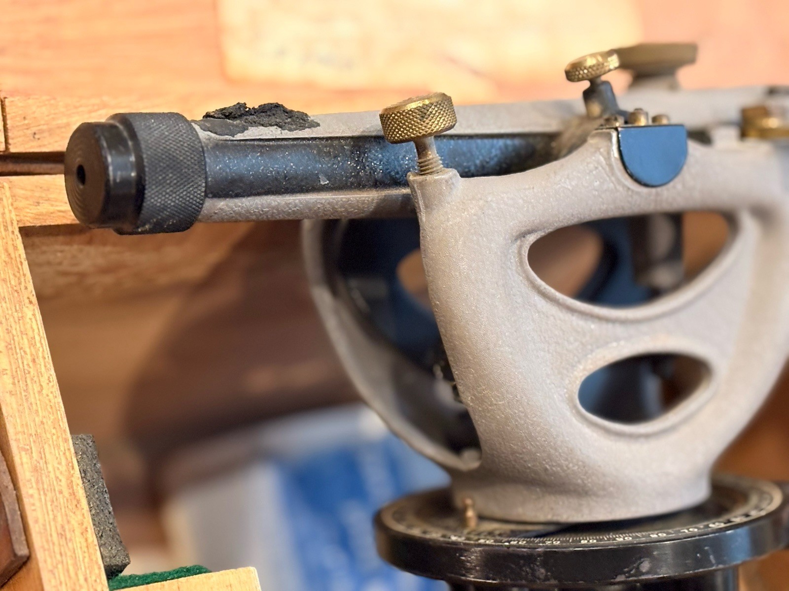 1960S BERGER ENGINEERING INSTRUMENTS SURVEYING TRANSIT LEVEL 200A w Box BOSTON