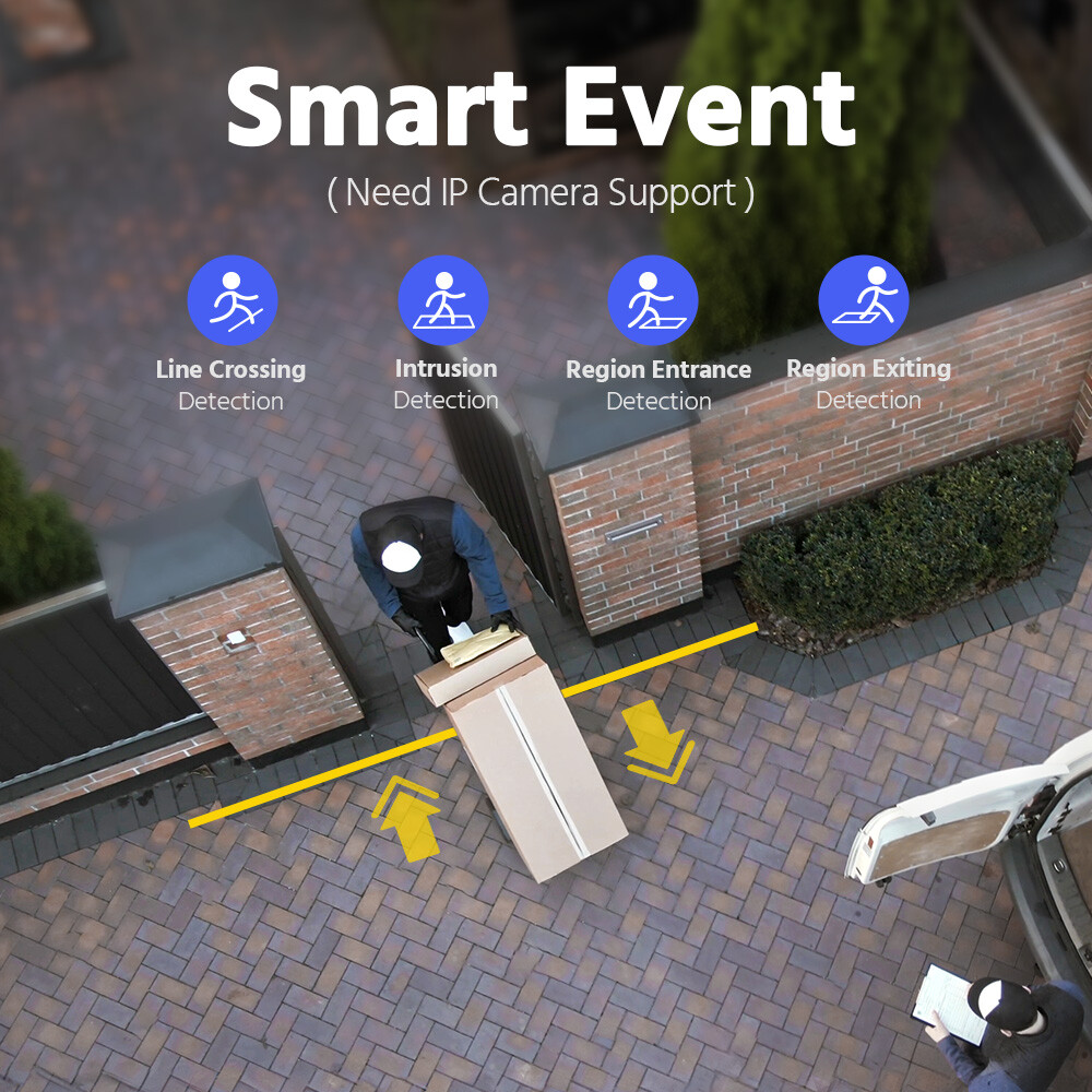 ANNKE 12MP 16CH NVR POE AI Security Video Recorder System IP Network P2P H.265+