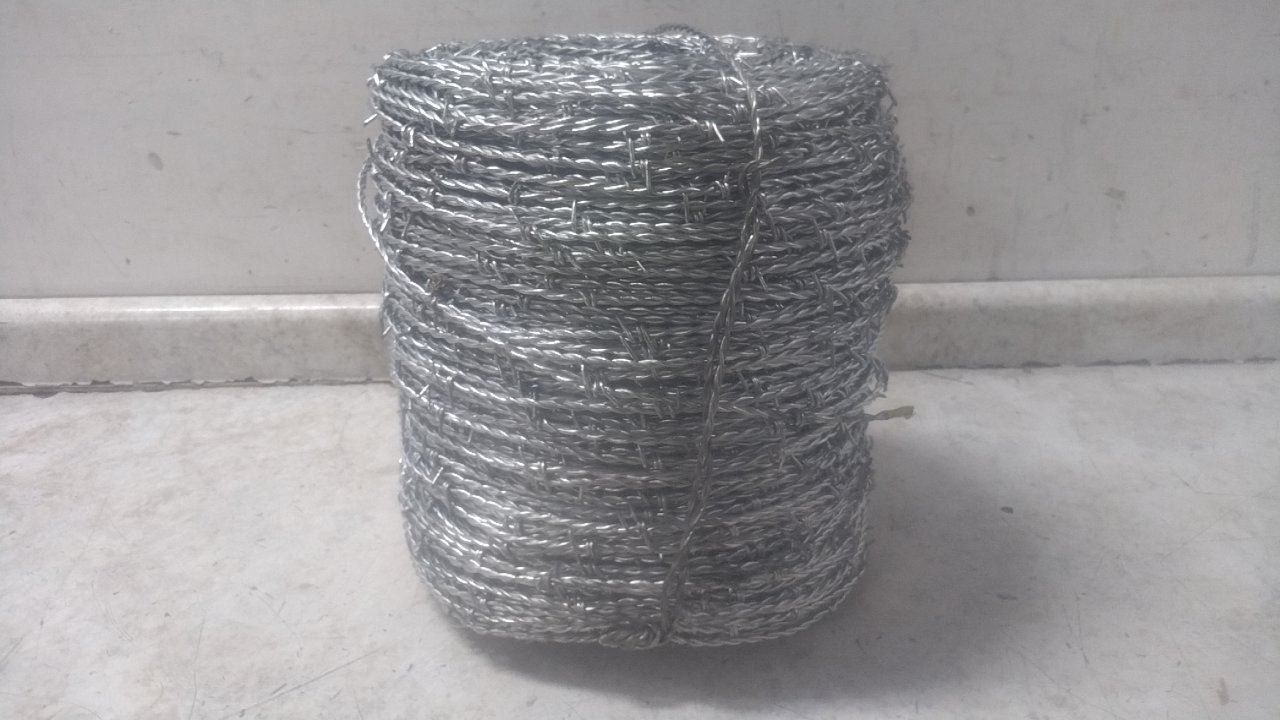 Brand Name 4LVN9 1,320 Ft Length 12-1/2 Gauge Steel Barbed Wire