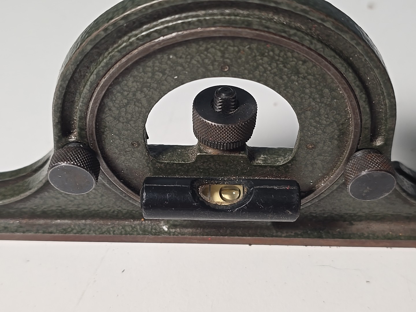 Vintage Mitutoyo 180-301 Combination Protractor Head Machinist Tools