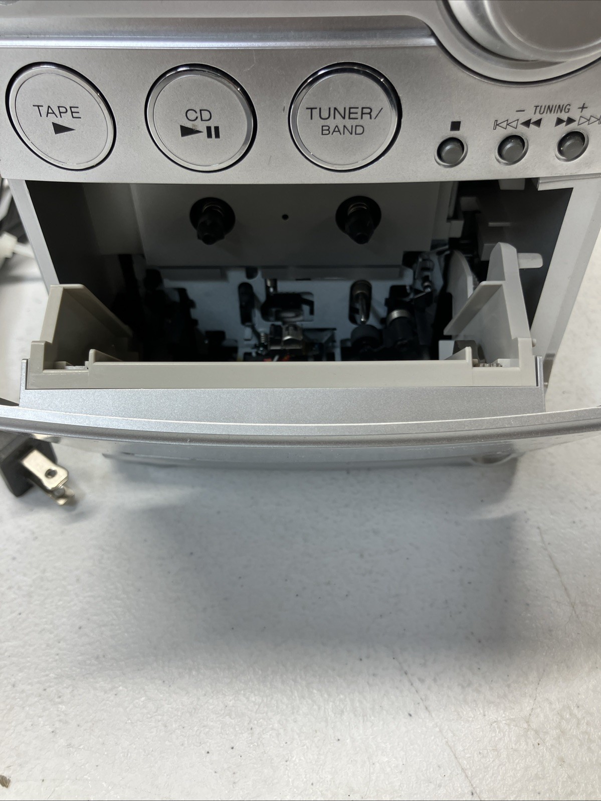 Sony HCD-NEZ3 Micro Hifi CD Tape Tested No Remote/No Speakers