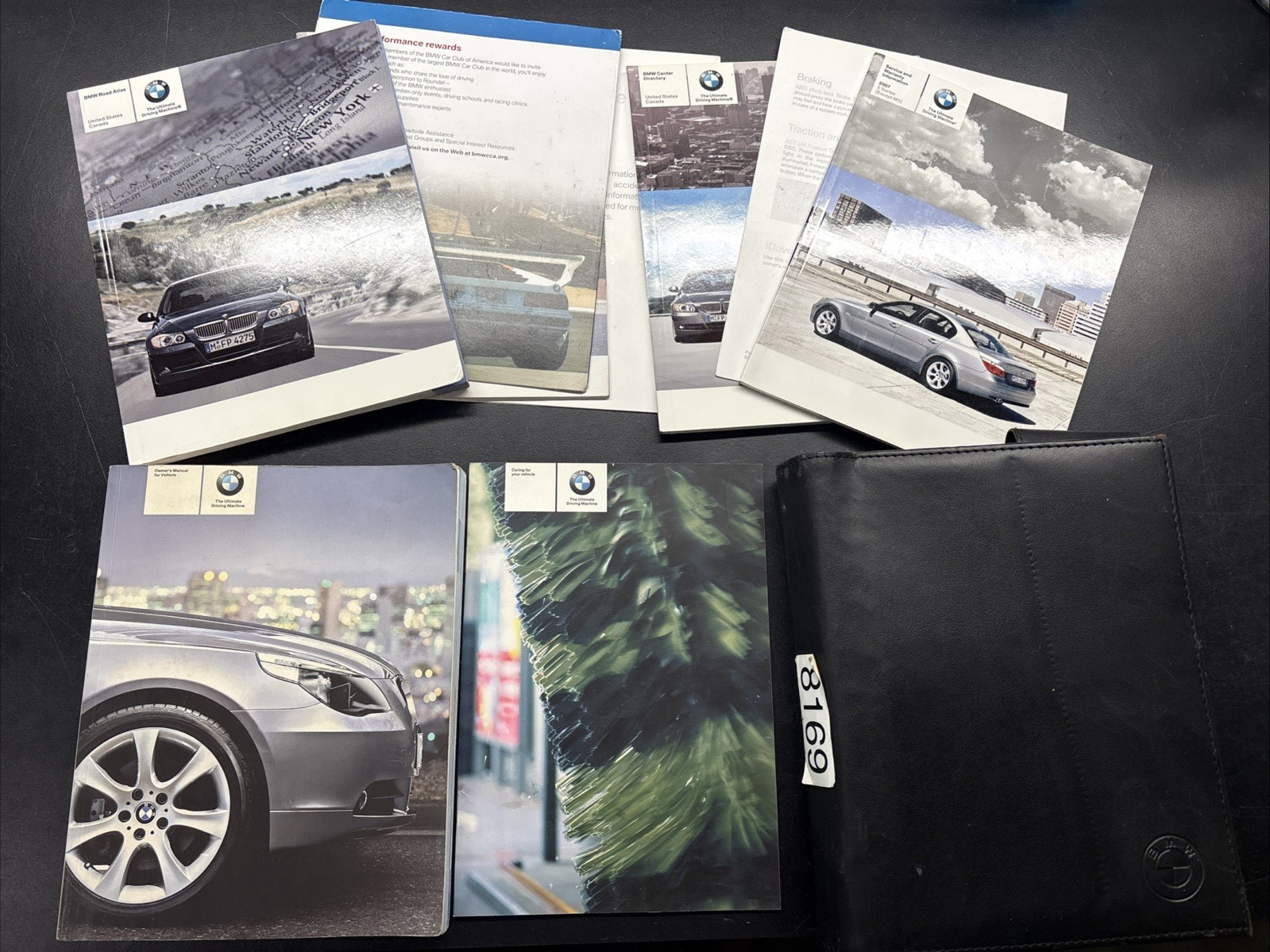 2007 BMW 528i 535i 550i 528xi 535xi Owners Manual Complete With Case