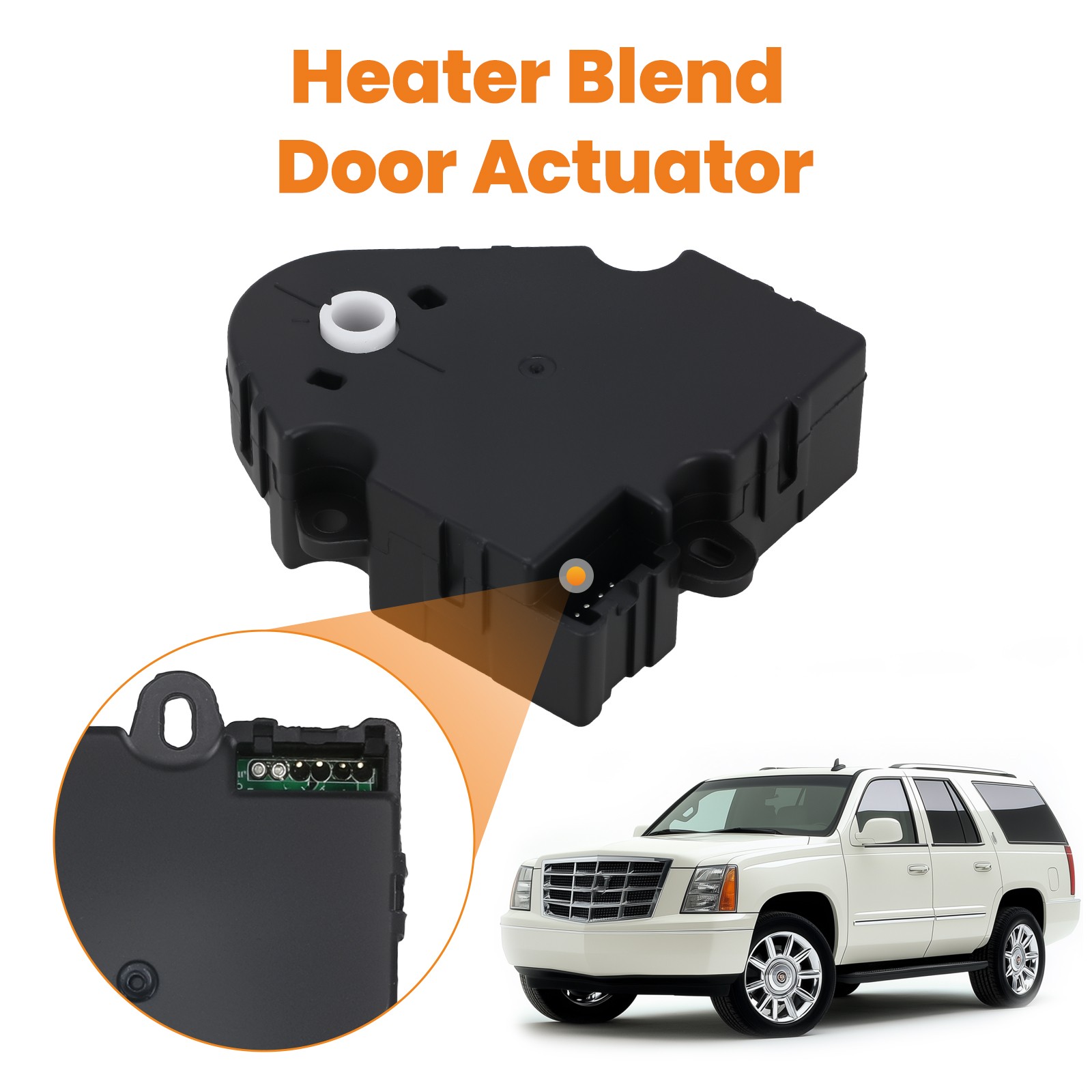 HVAC Blend Door Actuator for Chevrolet Blazer S10 GMC Jimmy 1995-2004 604100