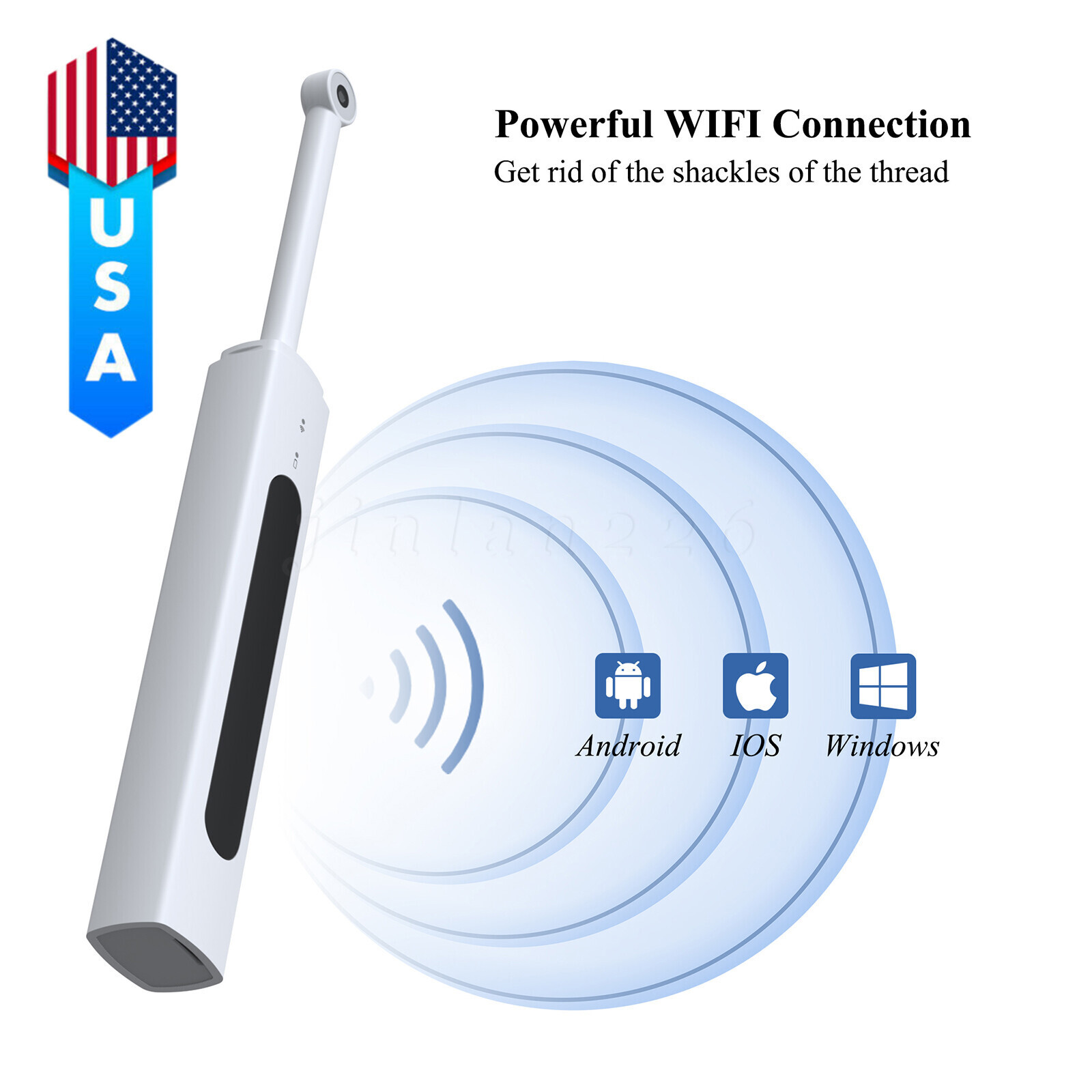 WiFi Dental Intraoral Camera Wireless 3.0 Mega Pixels HD Clear Image