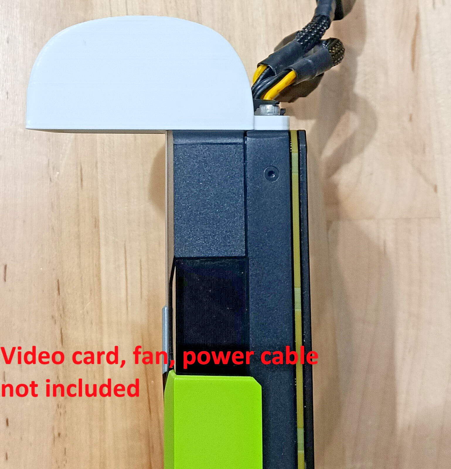 Nvidia Tesla P40 P100 V100 K80 M40 Blower Fan Cooling Kit Shroud, Bolts, Wrench