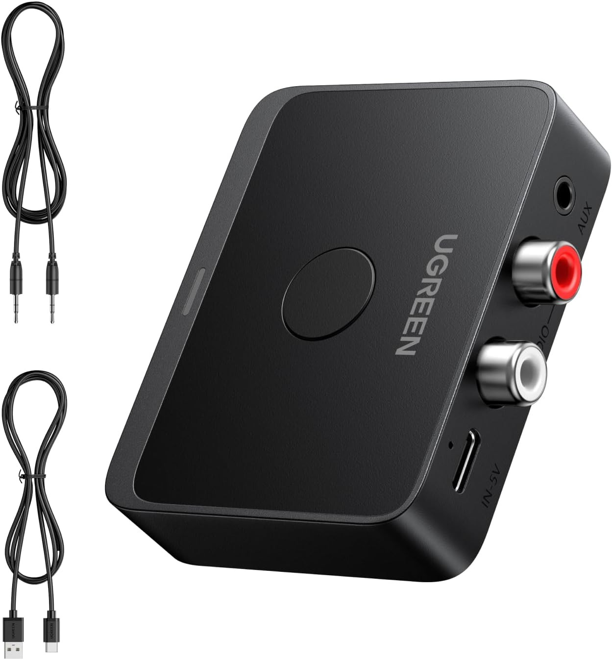 Bluetooth 6.0 Receiver with LDAC, Hi-Res Wireless Audio Adapter with Low Latency
