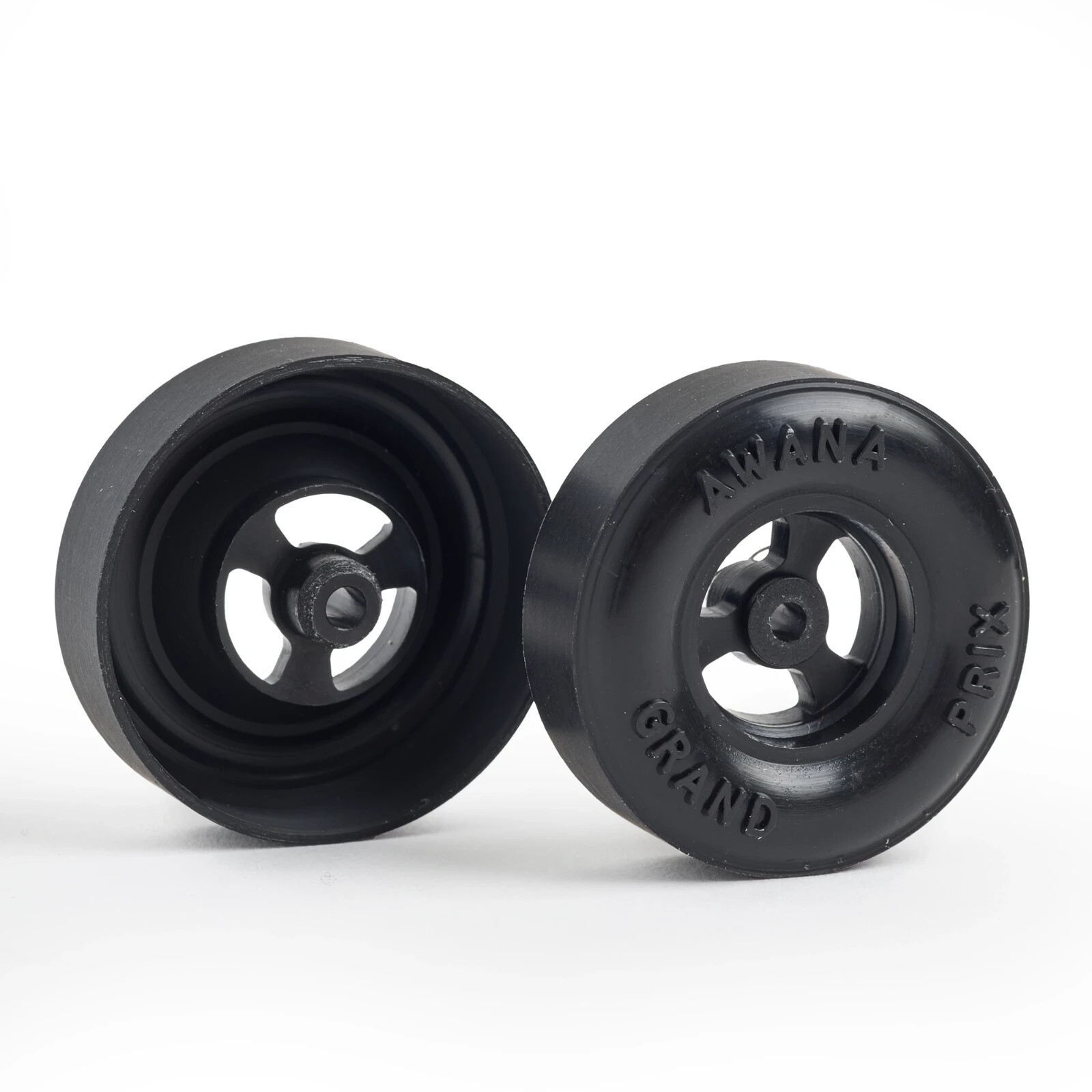 Awana PRO Ultra-Lite Grand Prix Derby Wheels - Precision Lathed - Set of 4