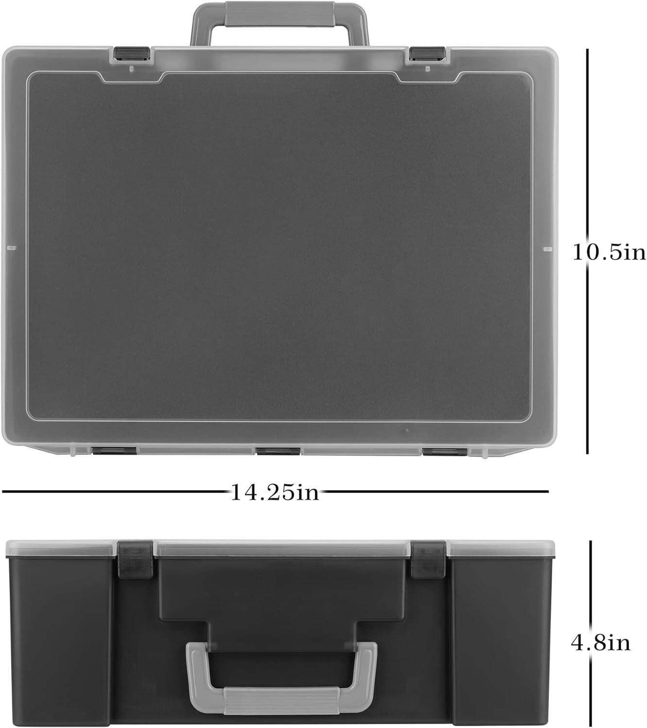 Miniature Storage Sturdy Carrying Figure Case 108 Slot for Warhammer and D&D