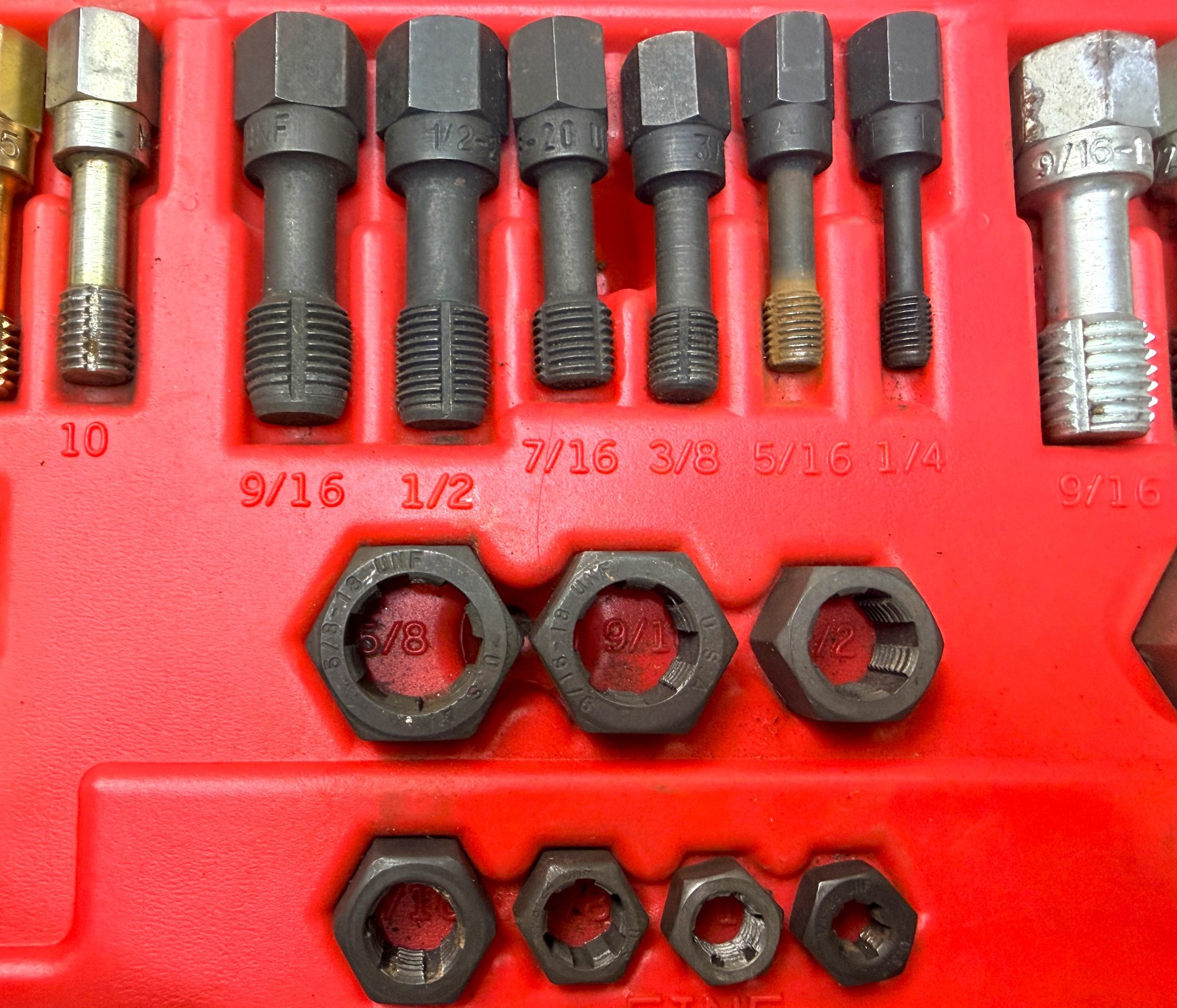 SNAP ON RTD48 48-Piece Master Rethreading Tap and Die Set USA