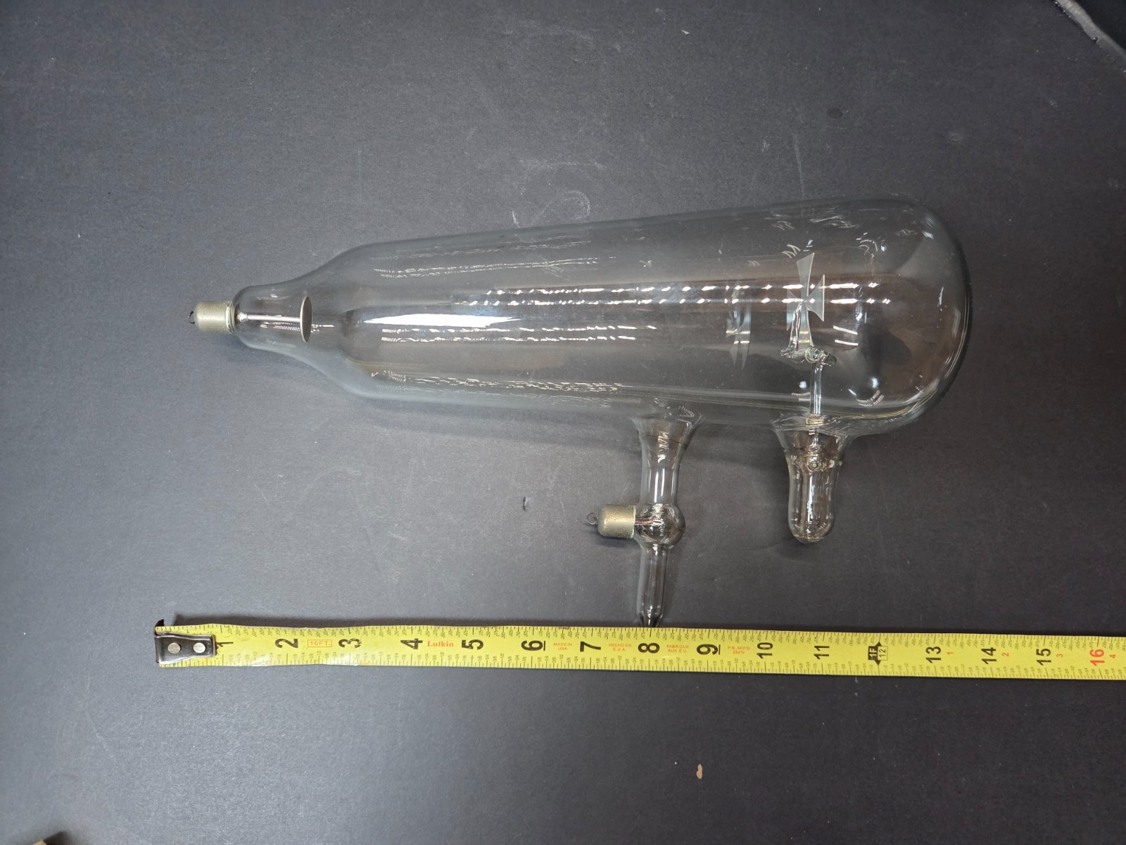 Very rare Original Antique Crookes Tube Cross of malta X ray tube all intact