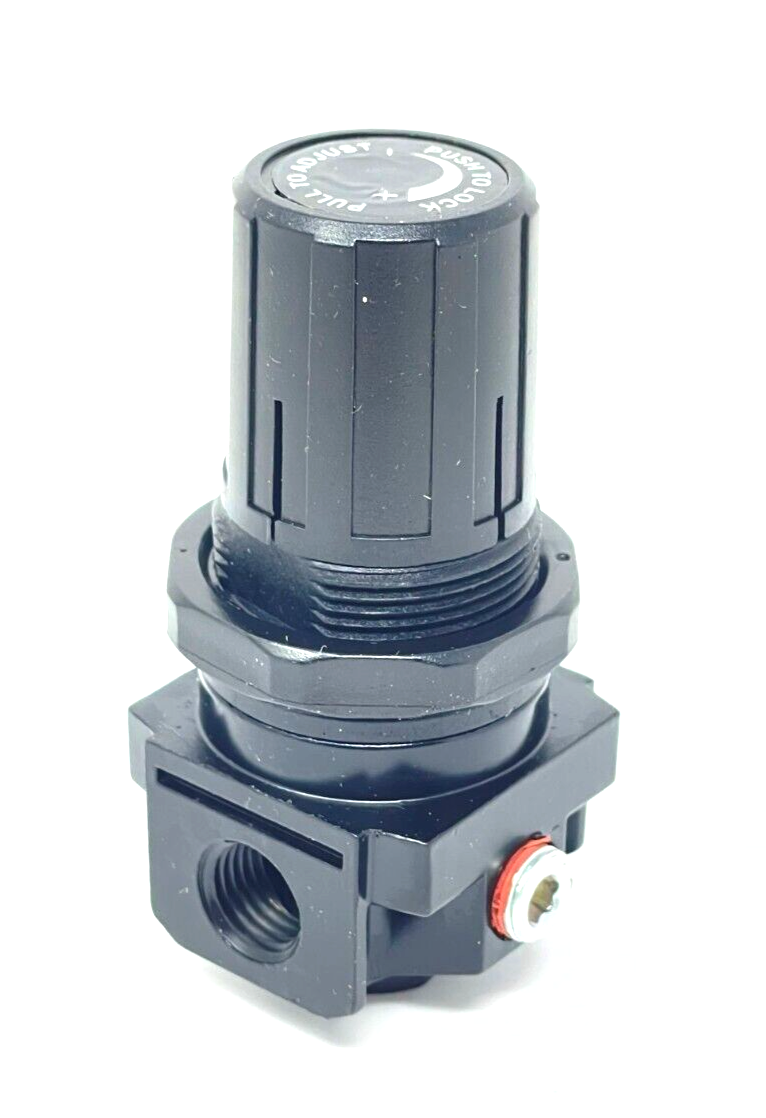 E108042 1/4'' ROLAIR HEAVY DUTY REGULATOR 7-225 PSI 1/4'' FNPT IN & OUT