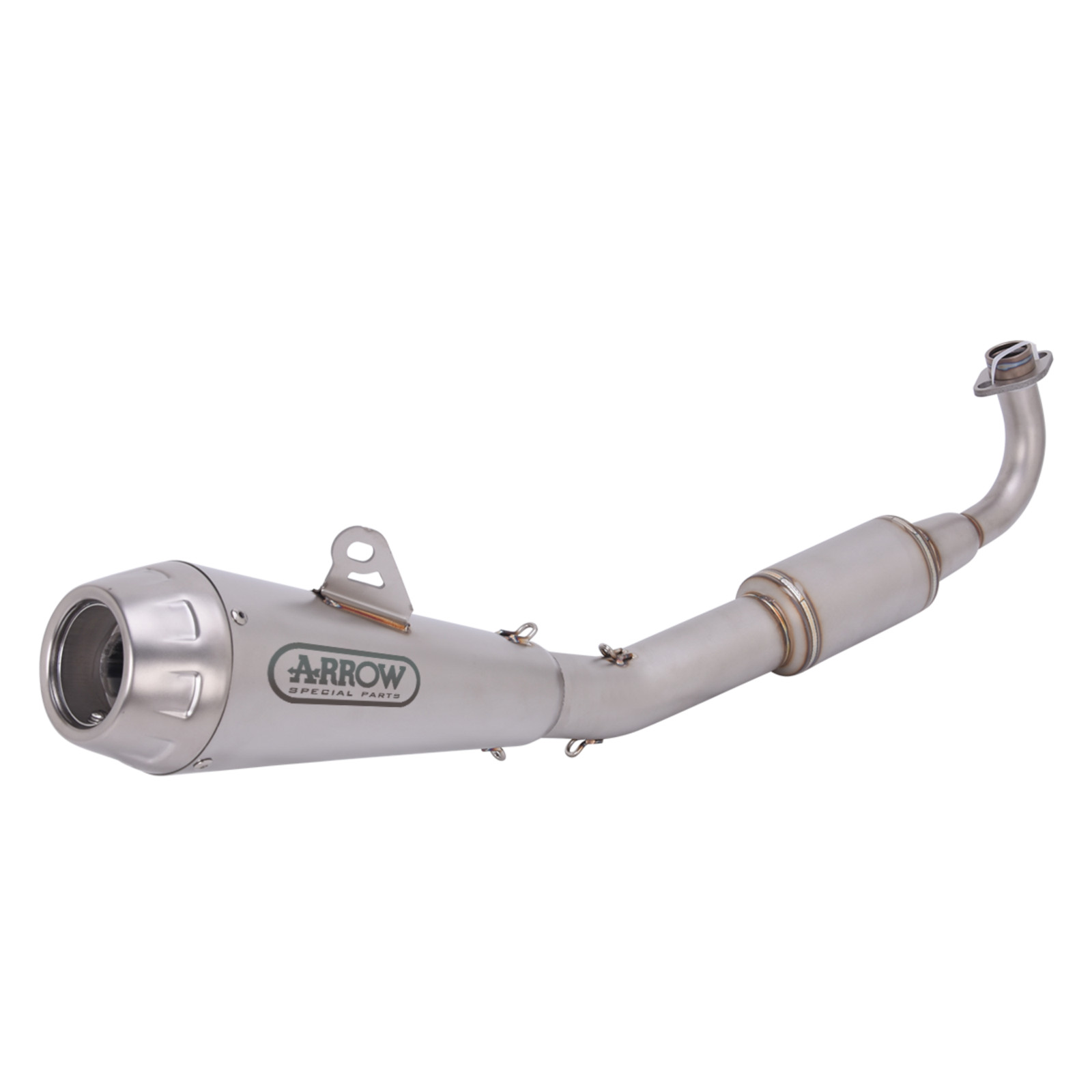 Low Mount Exhaust System Headers Muffler Pipe For Honda Grom MSX125/SF 2013-2020