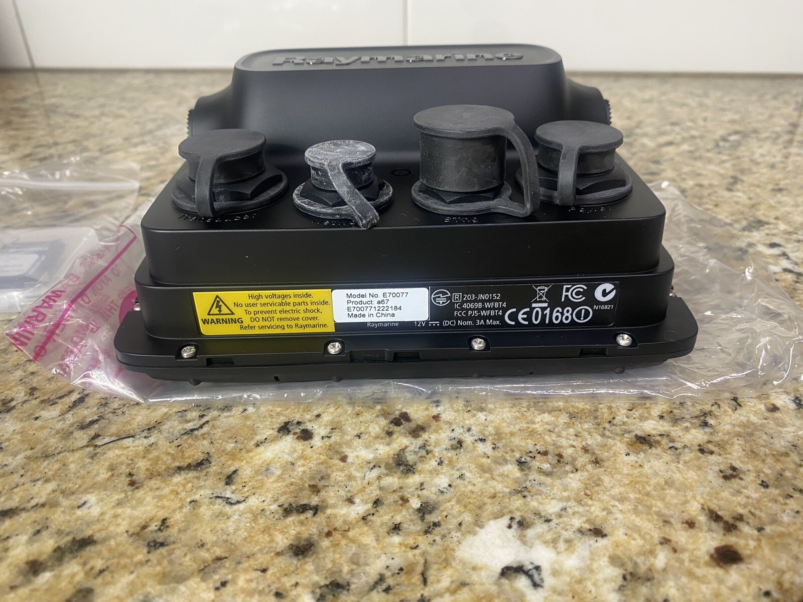 New/Open Box- Raymarine A67 Multifunction Display Part # E70077 - Version 7.43