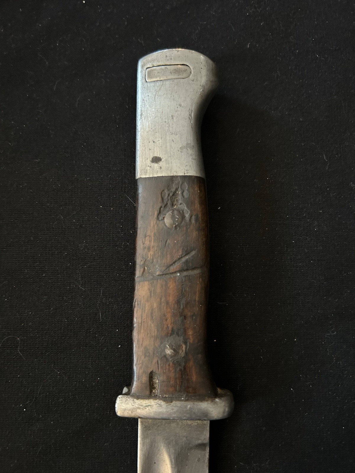 Uncommon!! GERMAN WW1 BAYONET M 1884/98 II Void of Markings