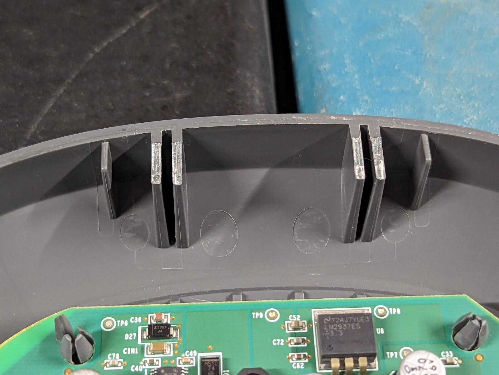 Tennant T500 T500E T600E Bezel Hinge Repair Kit 9022175 9022174 9014135