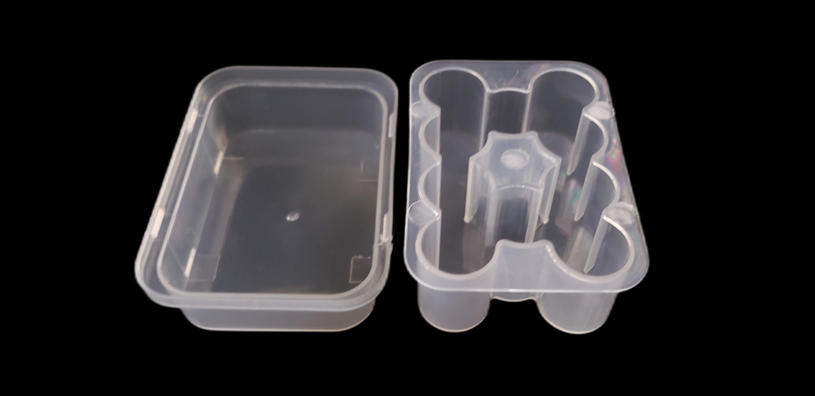 Clear Plastic 10 x 3mL Vial Storage Box