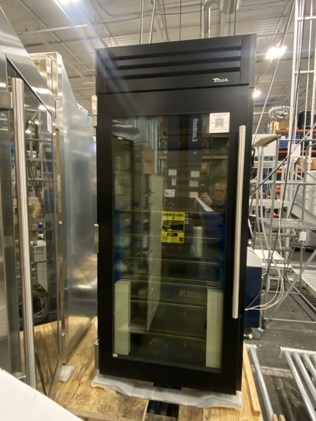 True Residential 72" Refrigerator Freezer TR-36REF-L TR-36FRZ-R Matte Black 32K