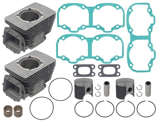 SKI DOO SKANDIC, TUNDRA, FREESTYLE 550F SPI CYLINDER, PISTONS, GASKETS 2007-2020