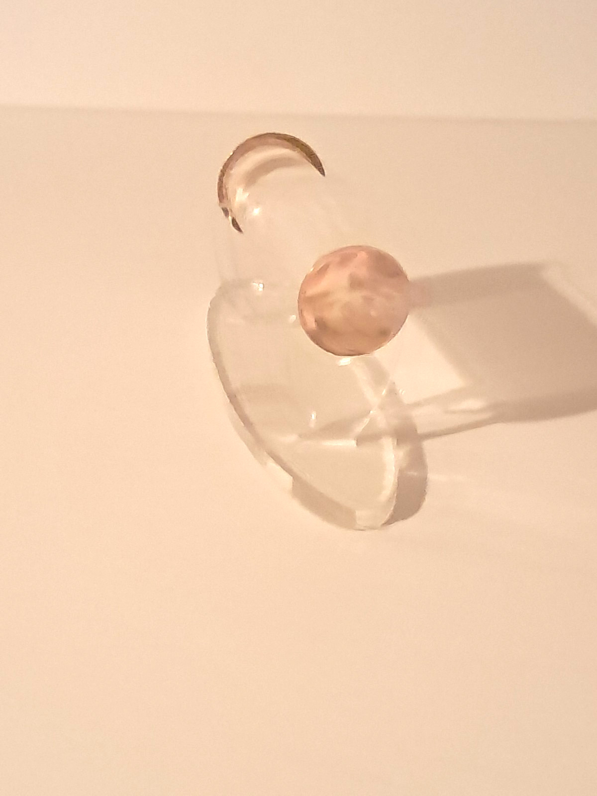 Handgun Firearm Gun Safe Shelf Display Rod - 7/8" Colt's Rampant Enamel Topper