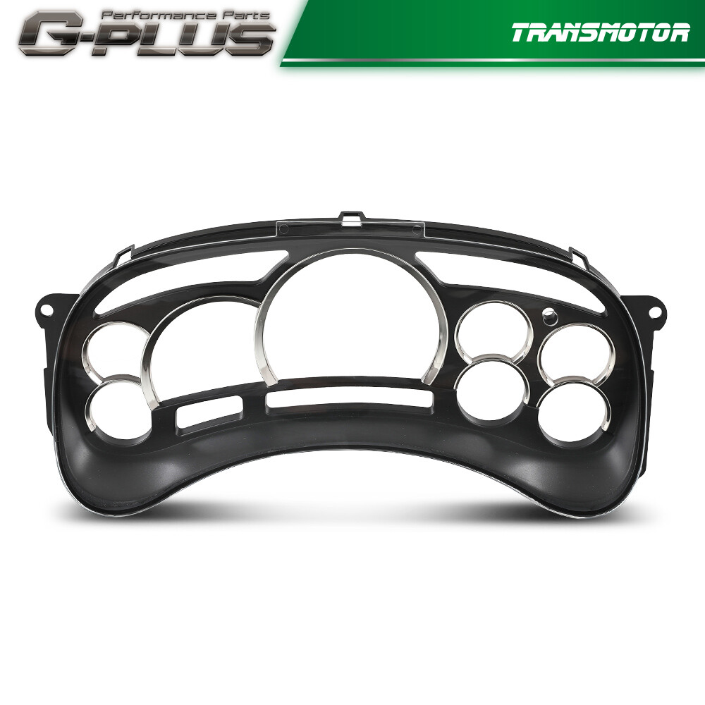 Gauge Cluster Lens Cover Chrome Rings for 2003 04 05 06 GM Trucks SUVs Escalade