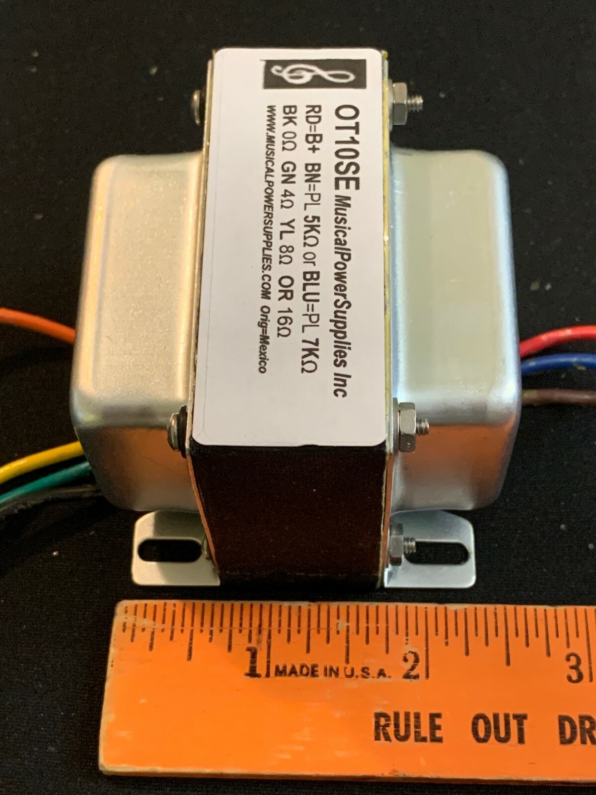 OT10SE HC87 Single Ended Output Transformer 12VA 5K,7Kohm:4/8/16 60mA