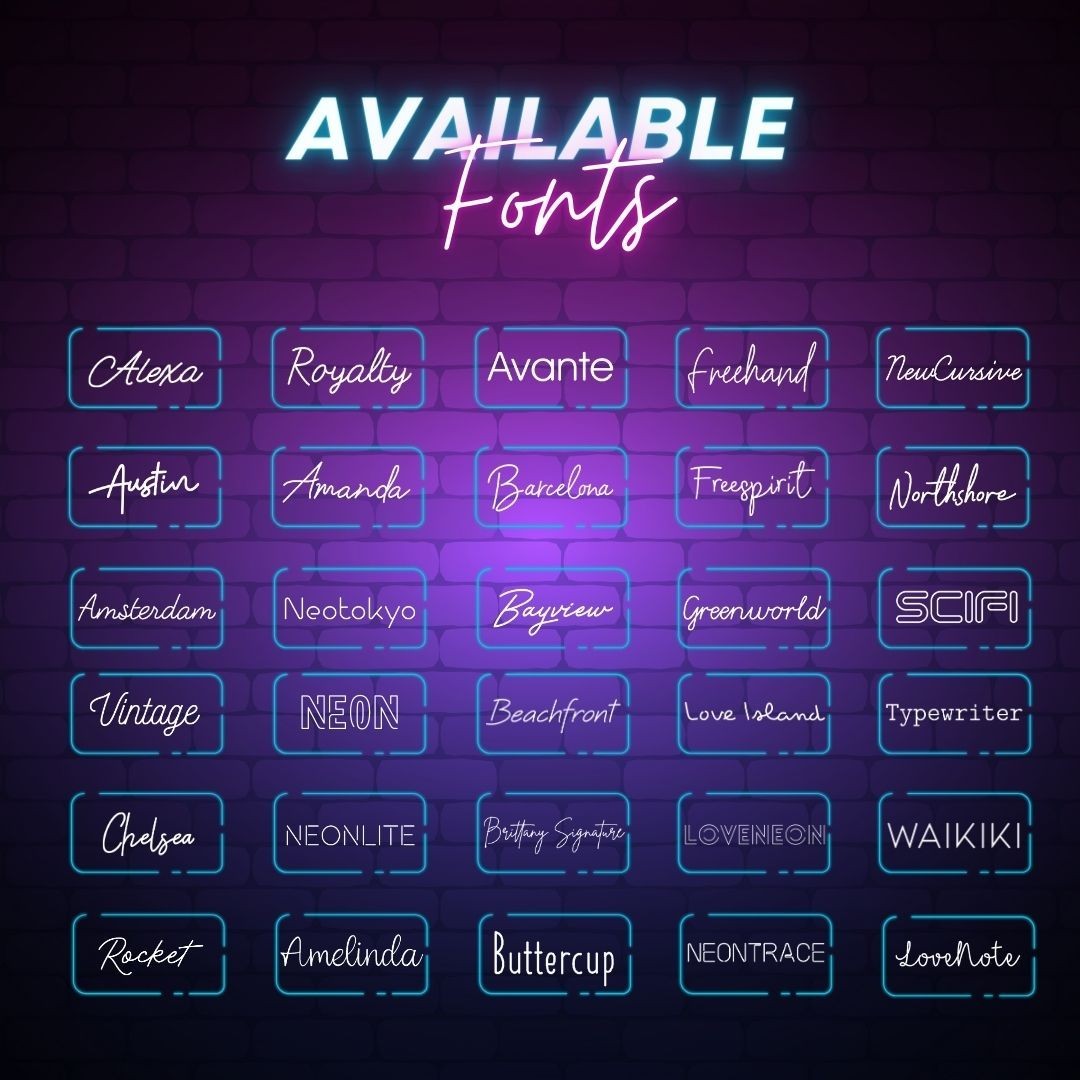 Custom Neon Sign| LED Personalized Acrylic Logo| RGB Home Decor Sign