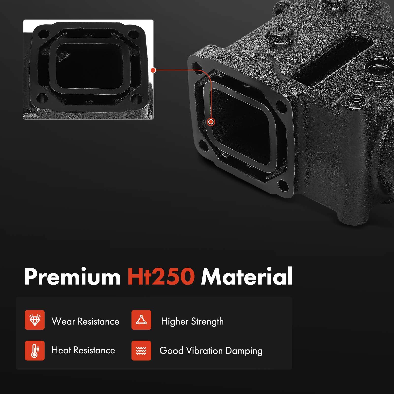 4" Exhaust Elbow Riser for Mercury Marine Mercruiser Engine GM V6 & V8 1987-2002