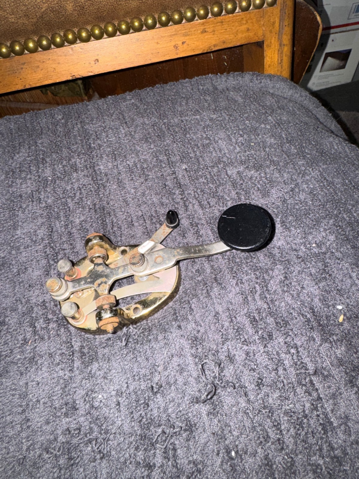 Vintage Morse Code Key Telegraph ham radio not Sounder