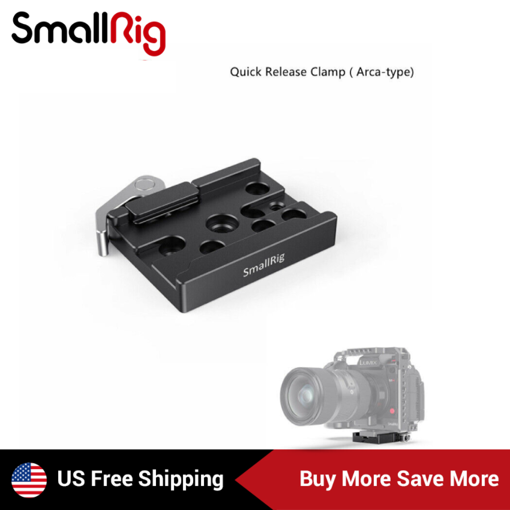 SmallRig Arca-Type Quick Release Baseplate With 1/4’’-20, 3/8’’-16 threaded-2143