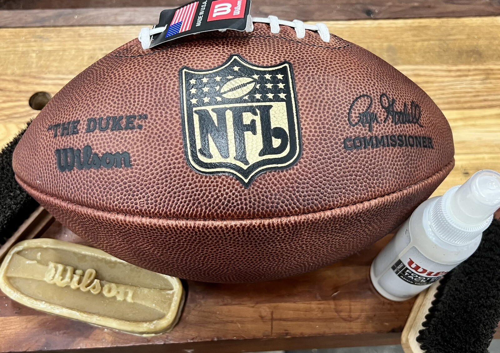Leather Football Restoration. Bladder Replacement, New Laces, Game Prepping.