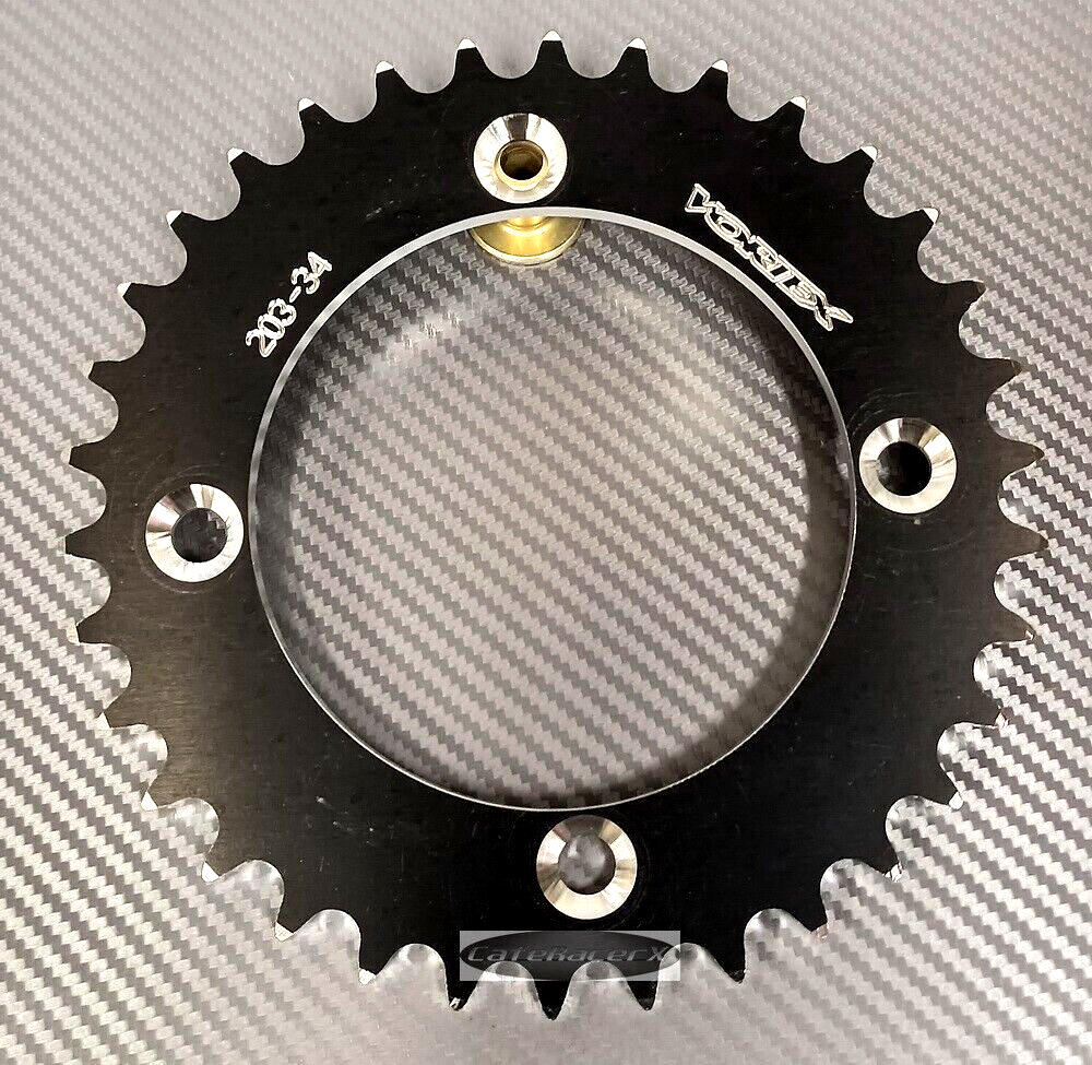 Honda TRX450R 34 Tooth Rear Sprocket TRX450R 34T Vortex Racing Aluminum Sprocket