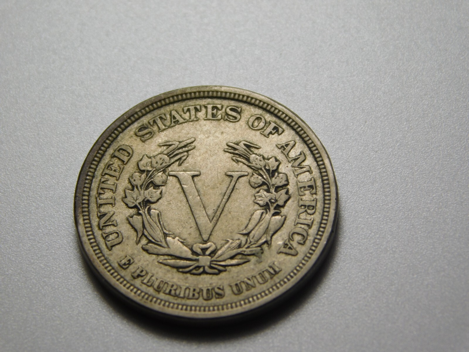 US COIN 1883 LIBERTY HEAD V NICKEL NO CENTS