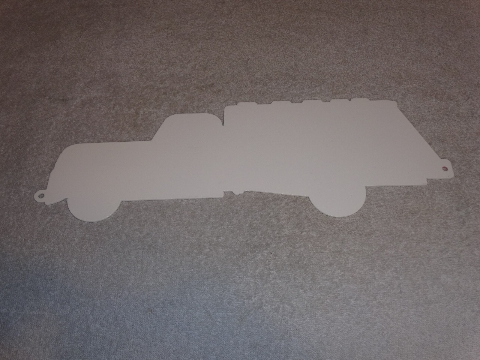 VINTAGE TEXACO PETROLEUM CO. TRUCK 16" METAL SERVICE STATION GASOLINE & OIL SIGN