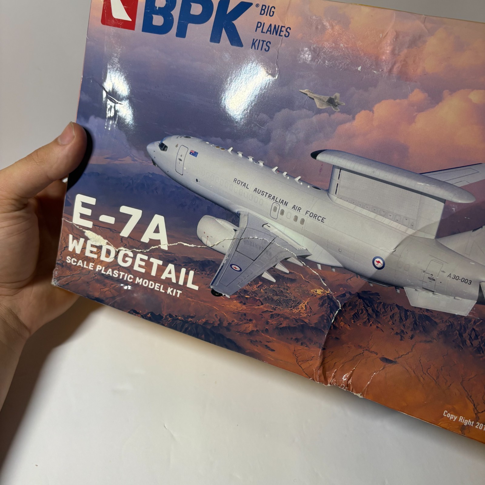 BPK 1/72 Boeing E-7A Wedgetail Scale Plastic Model Kit #7225