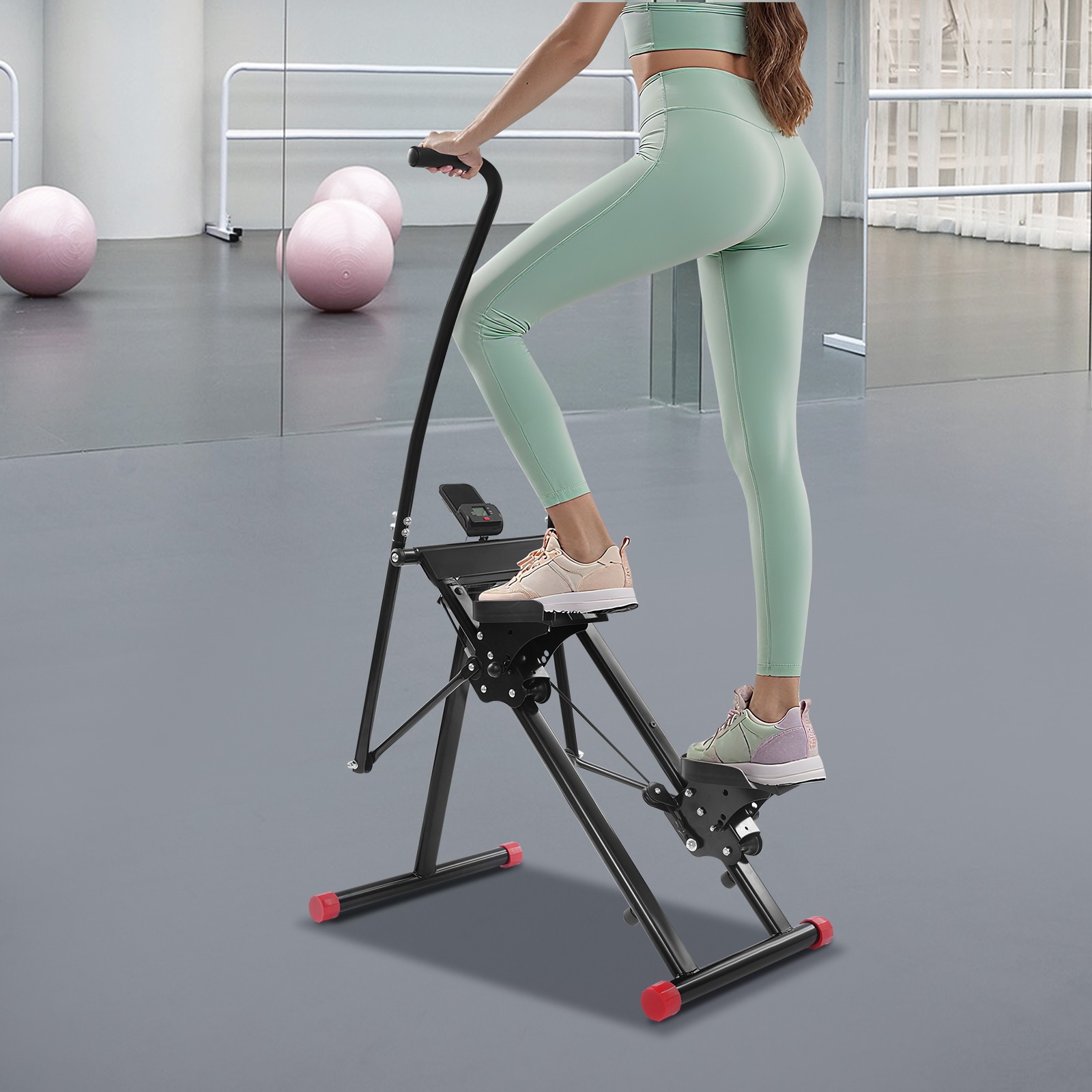 Stair Stepper Vertical Exercise Climber For Full-body Workout For Home Gym