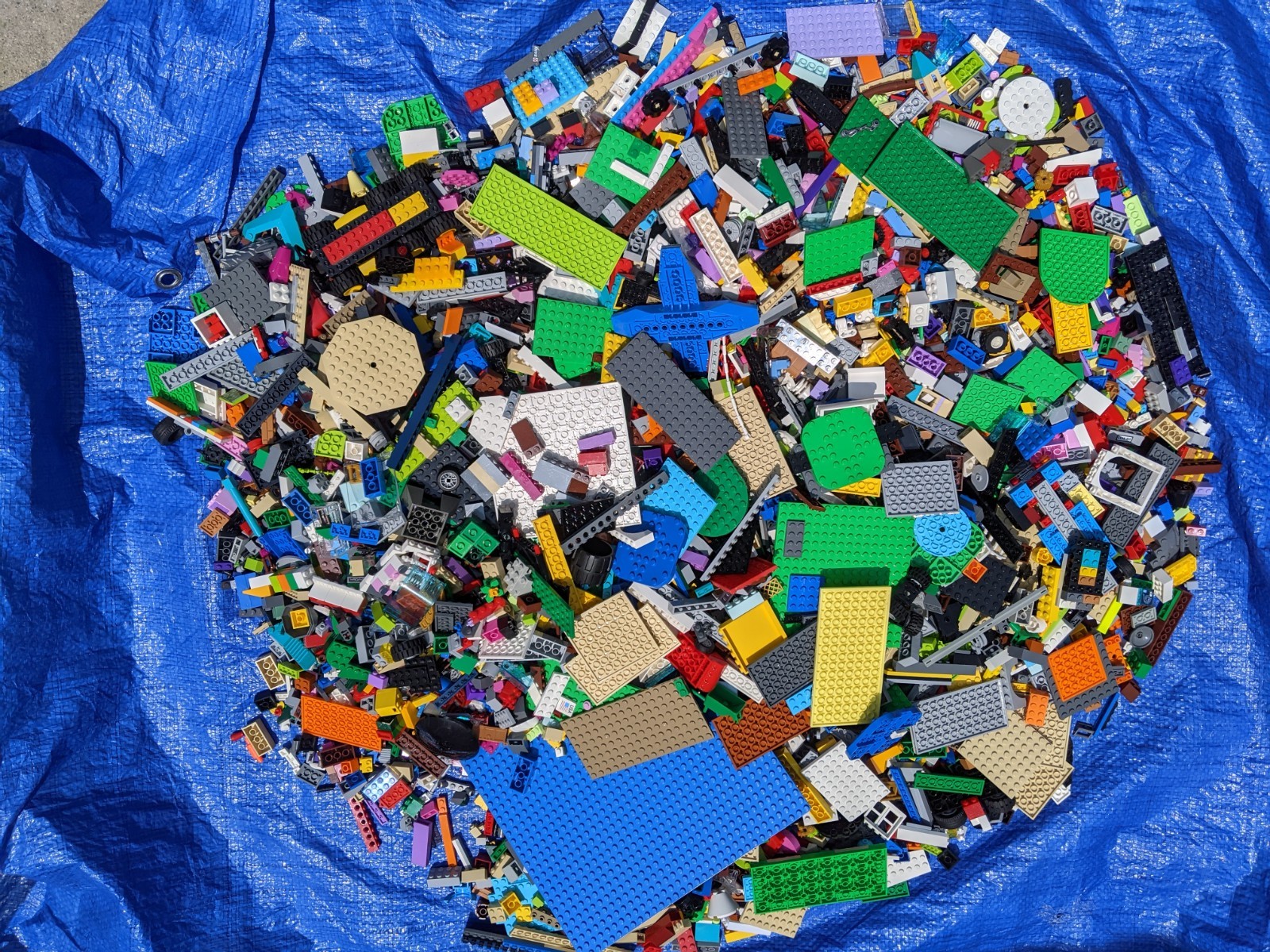 Lego Lot 10 Pounds lbs Random Mixed Pieces Bulk Clean