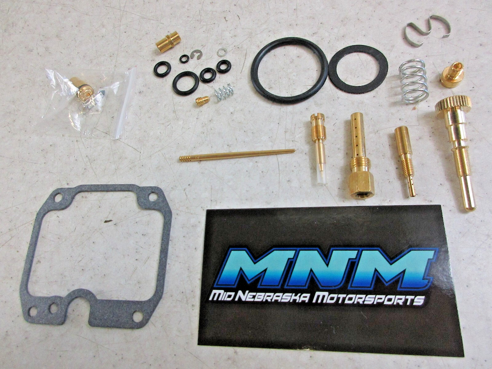 Yamaha Tri Moto 200 / Moto 4 - Complete Carb Kit - Carburetor Rebuild Valve