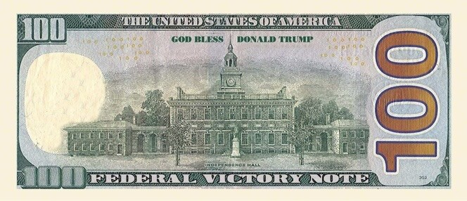 ✅ Pack of 50 Donald Trump Presidential 100 Collectible Novelty Dollar Bills ✅