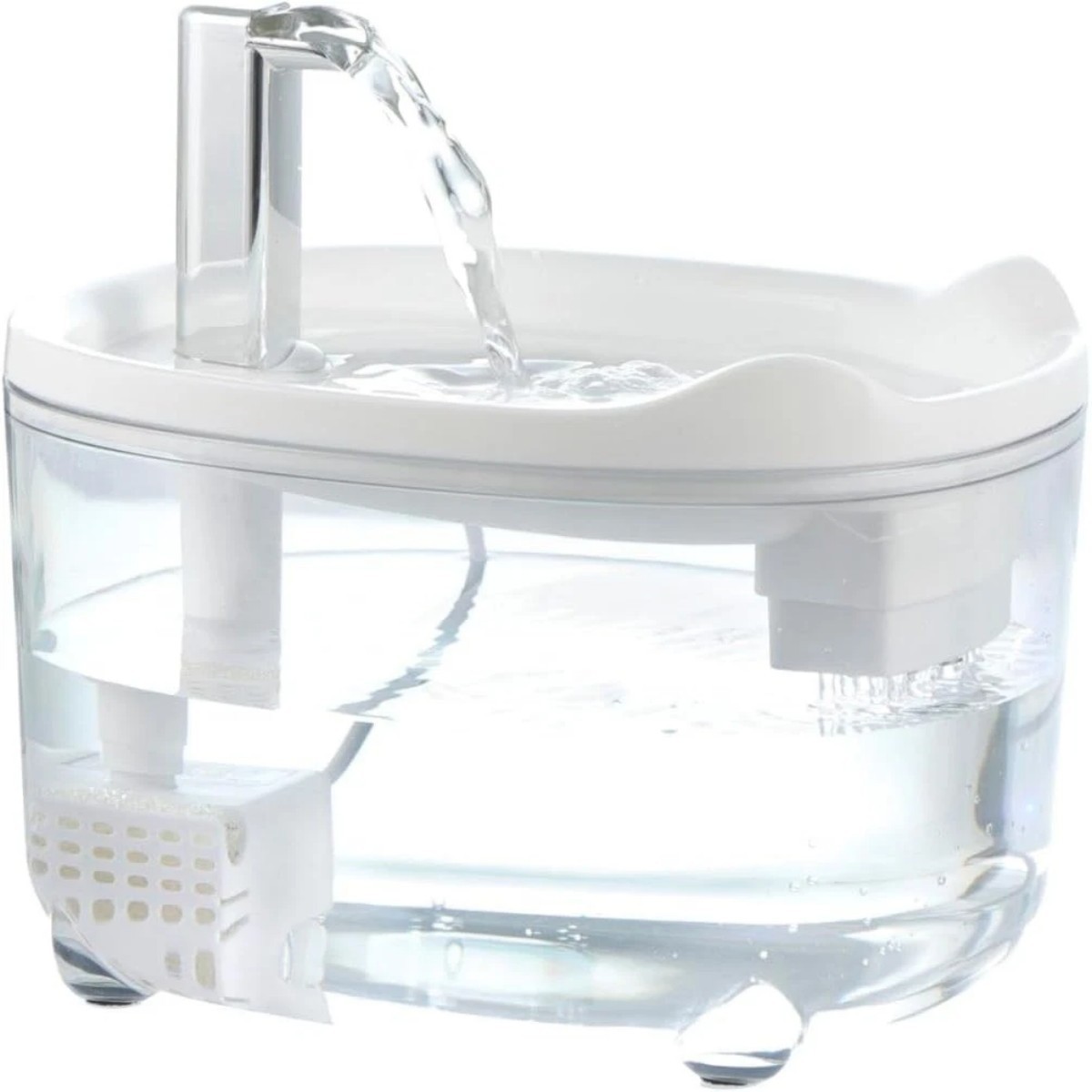 Large Capacity Cat Water Fountain-Automatic 50oz Pet Water Fountain for Cat Dog