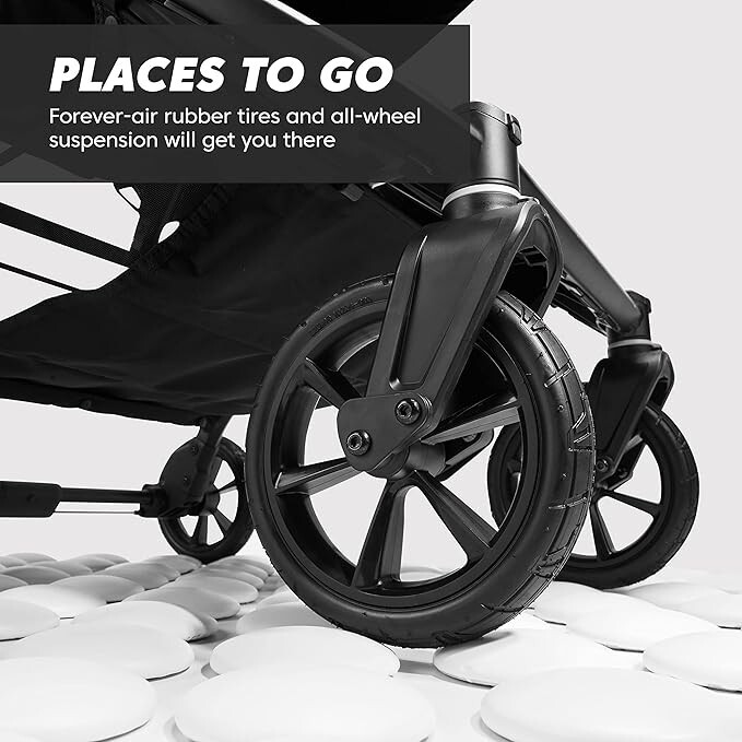 Baby Jogger City Mini GT2 Double Stroller - Jet