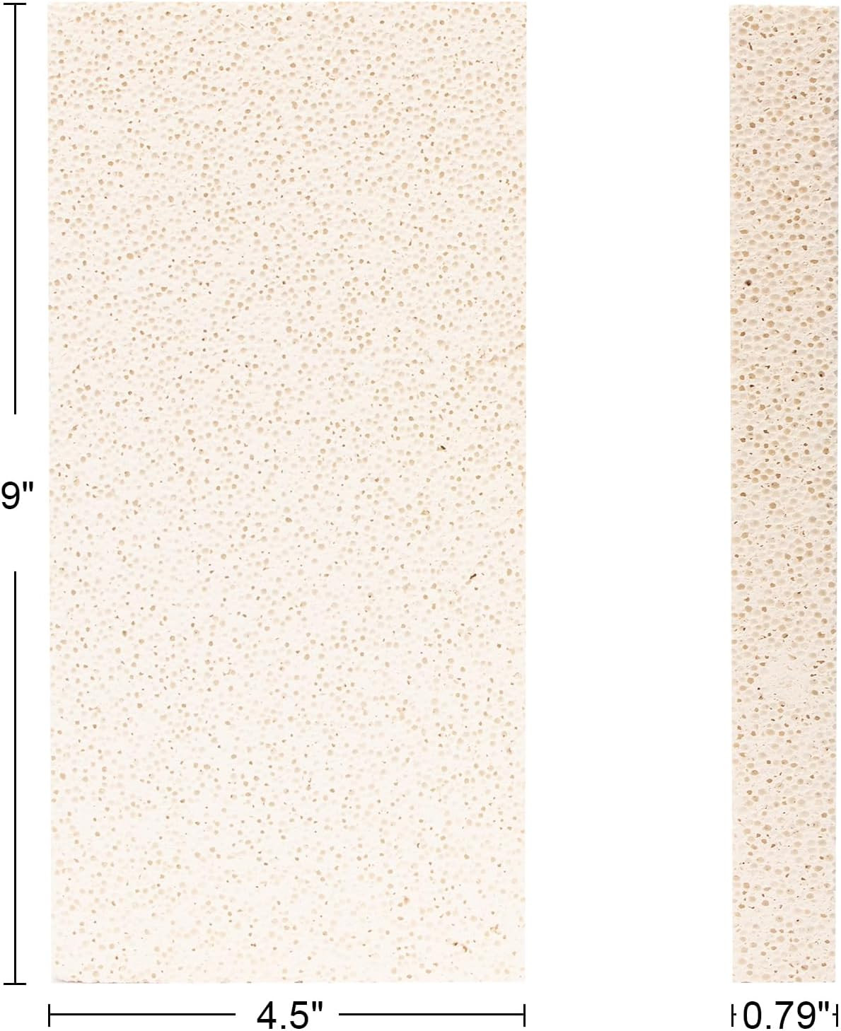 18 Pieces Insulating Fire Brick for Ovens, Kilns, Blacksmith, Fireplaces, Forges