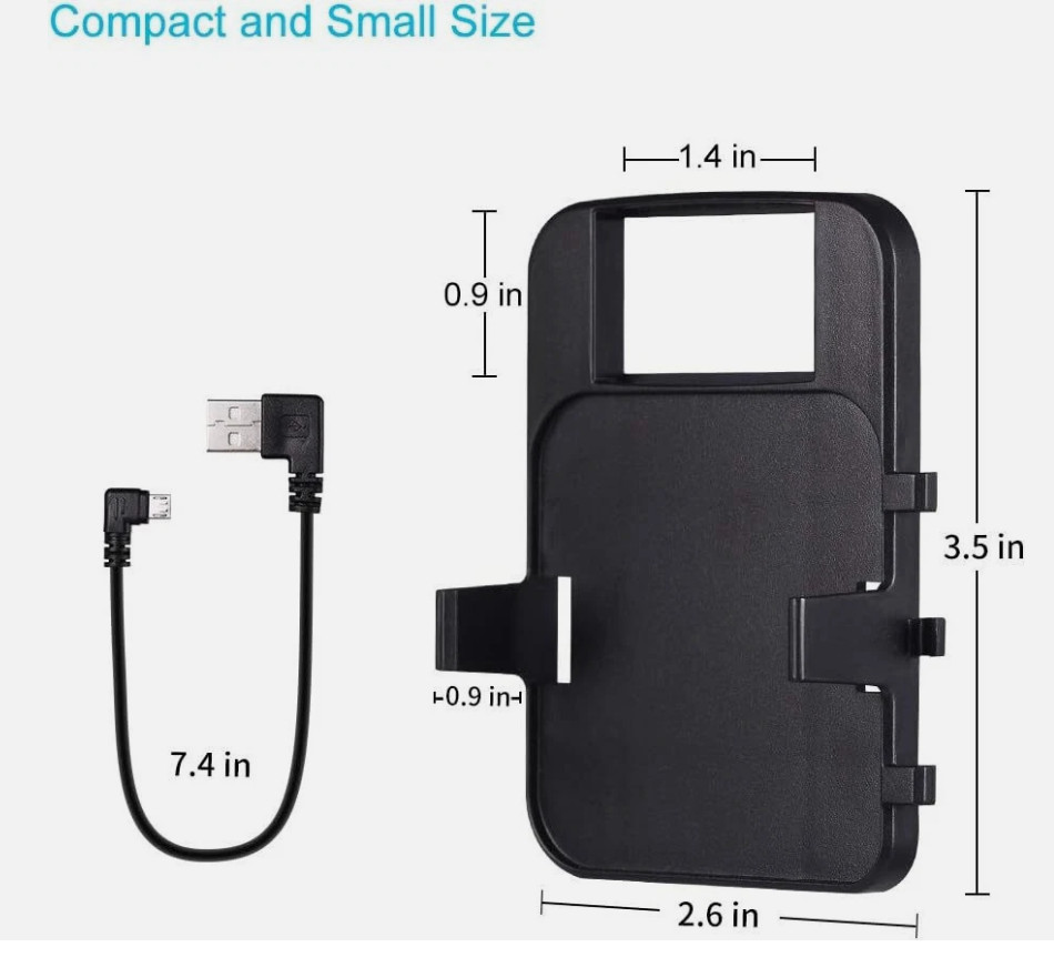 2X Outlet Wall Mount Fit For Blink Sync Module 2, Simple Mounting Bracket Holder