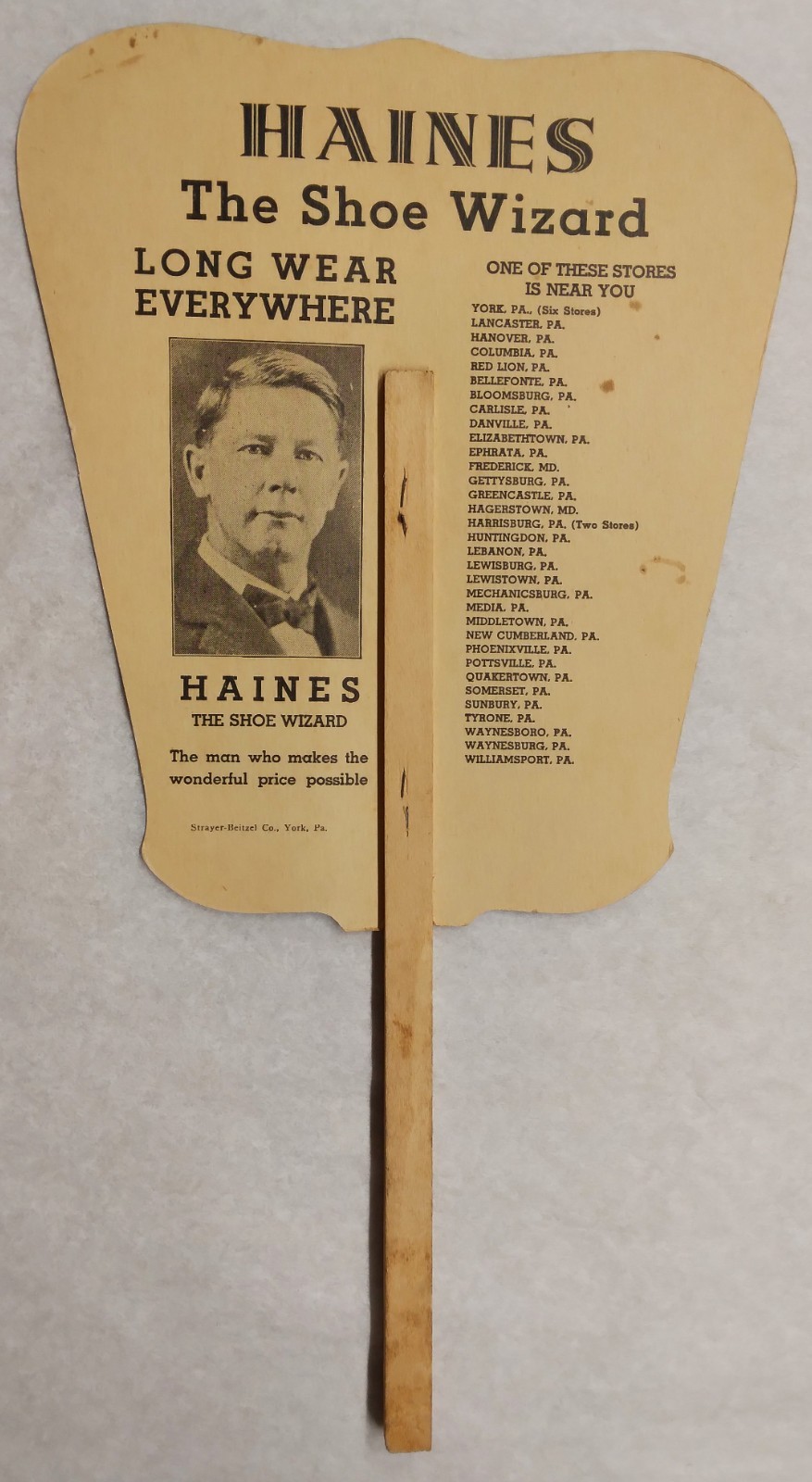 Haines the Shoe Wizard Baby Days Charlotte Becker ad fan