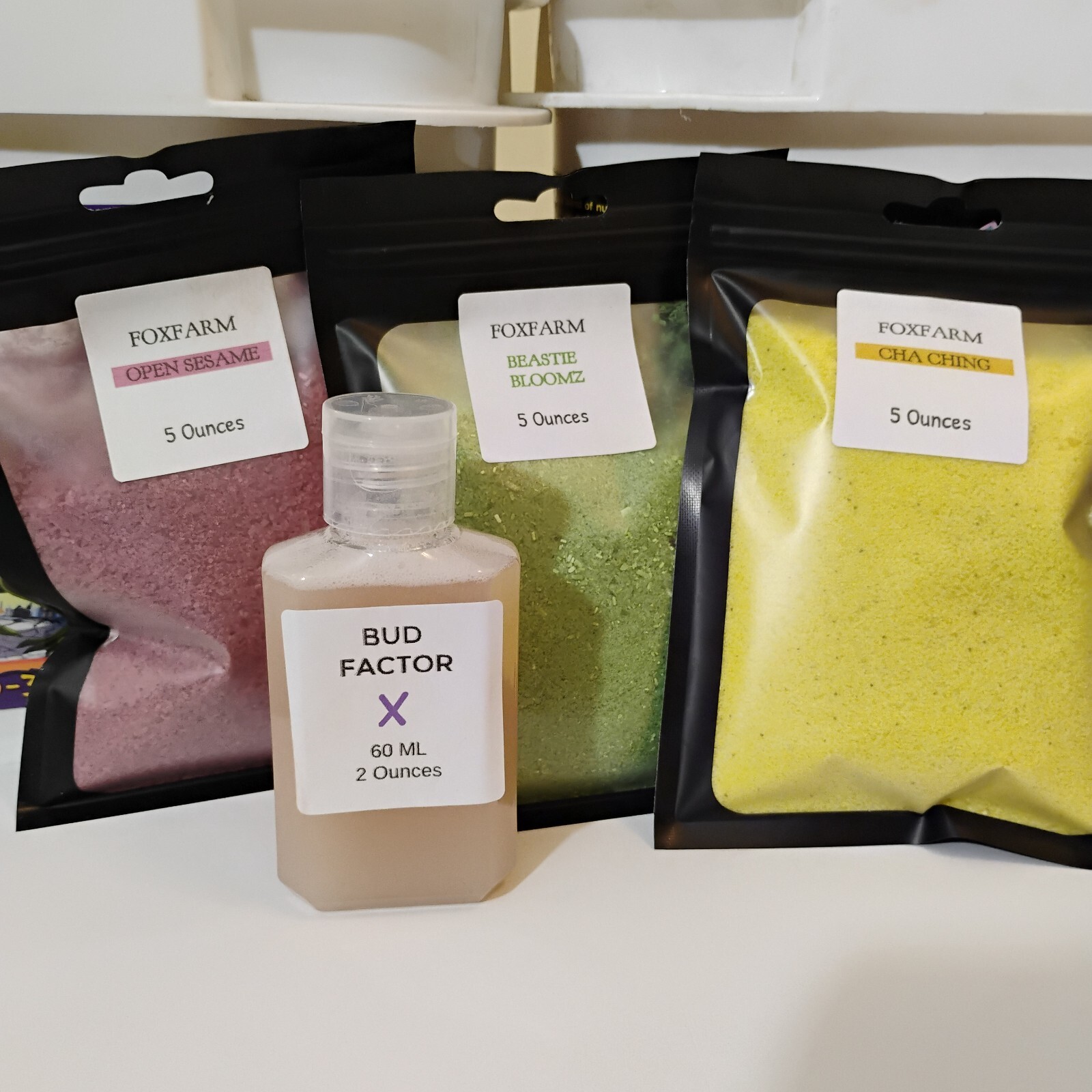 FoxFarm Nutrient Trio Open Sesame Cha Ching & Beastie Bloomz & Bud Factor X