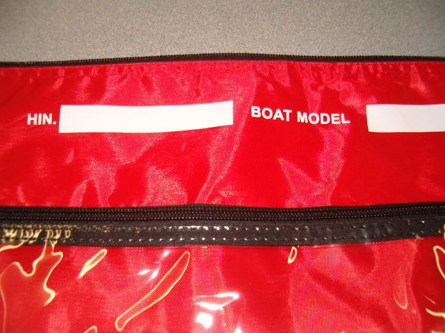BOSTON WHALER OEM OWNERS MANUAL BAG - RED