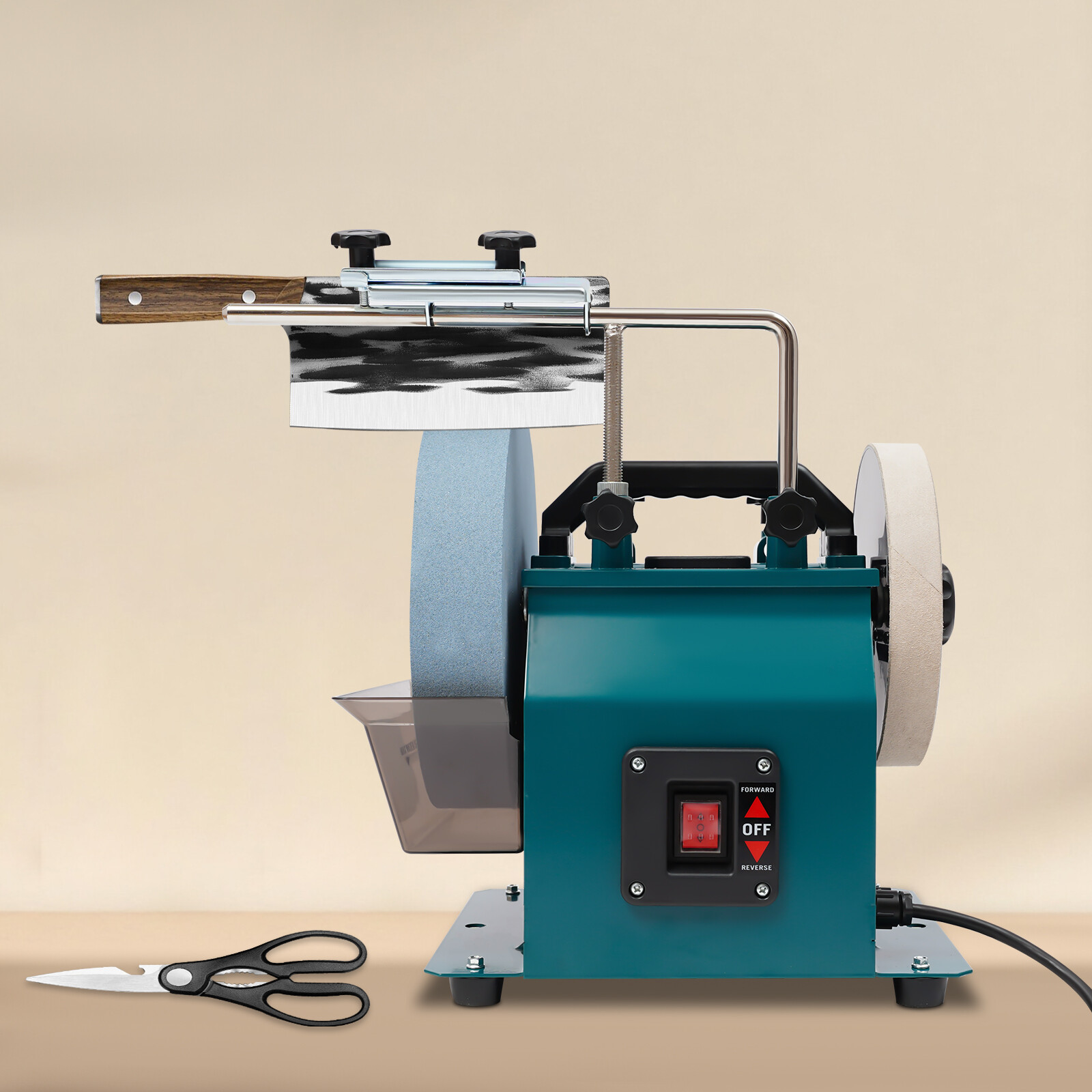 Electric 240w Sharpener Water-cooled Grinder Machine Planer Knife Blade 1425 Rpm